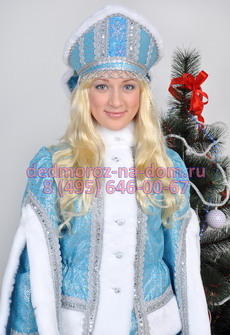 Костюмы Деда Мороза и Снегурочки -  Комплект «Боярский красно-серебристый»