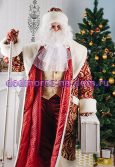 Костюмы Деда Мороза и Снегурочки -  Комплект «Аристократичный»