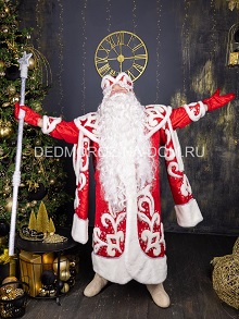 Костюмы Деда Мороза и Снегурочки -  Комплект «Снежный 2»